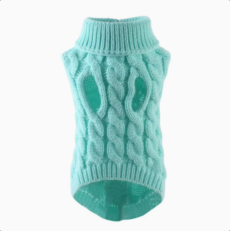 Mint Green Dog Sweater