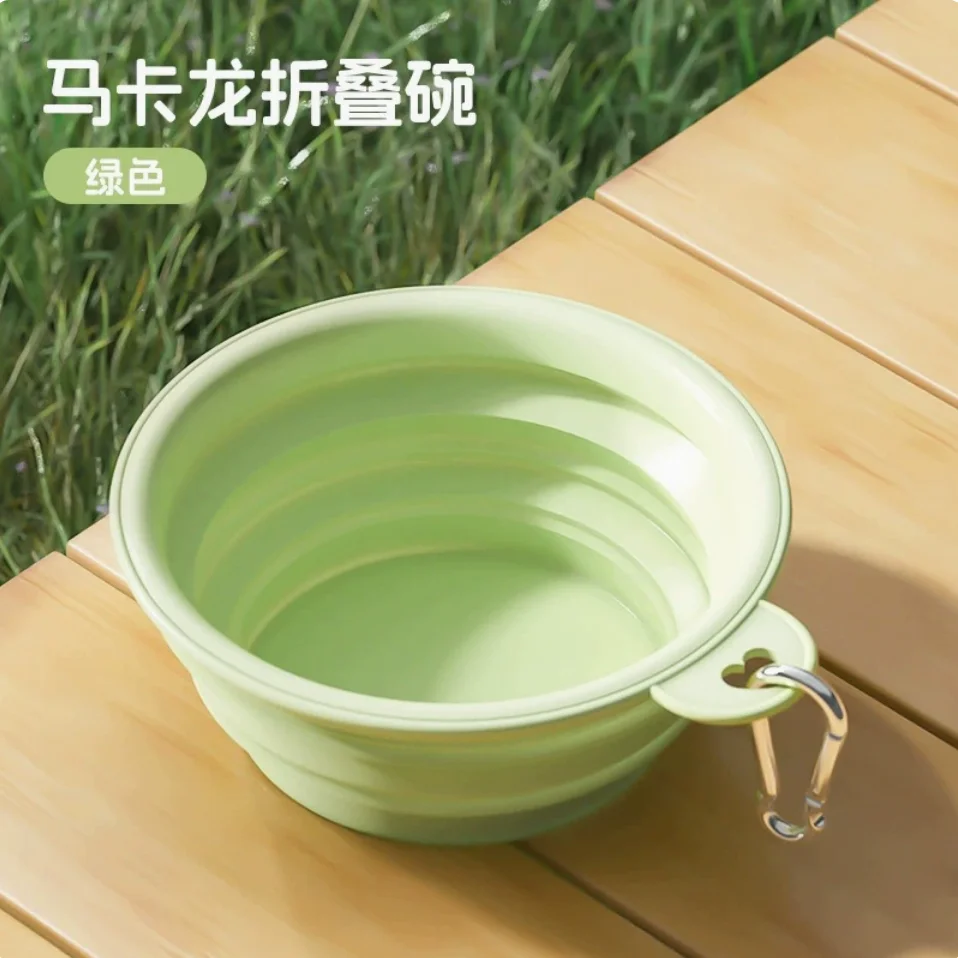 Green Pet dog bowl